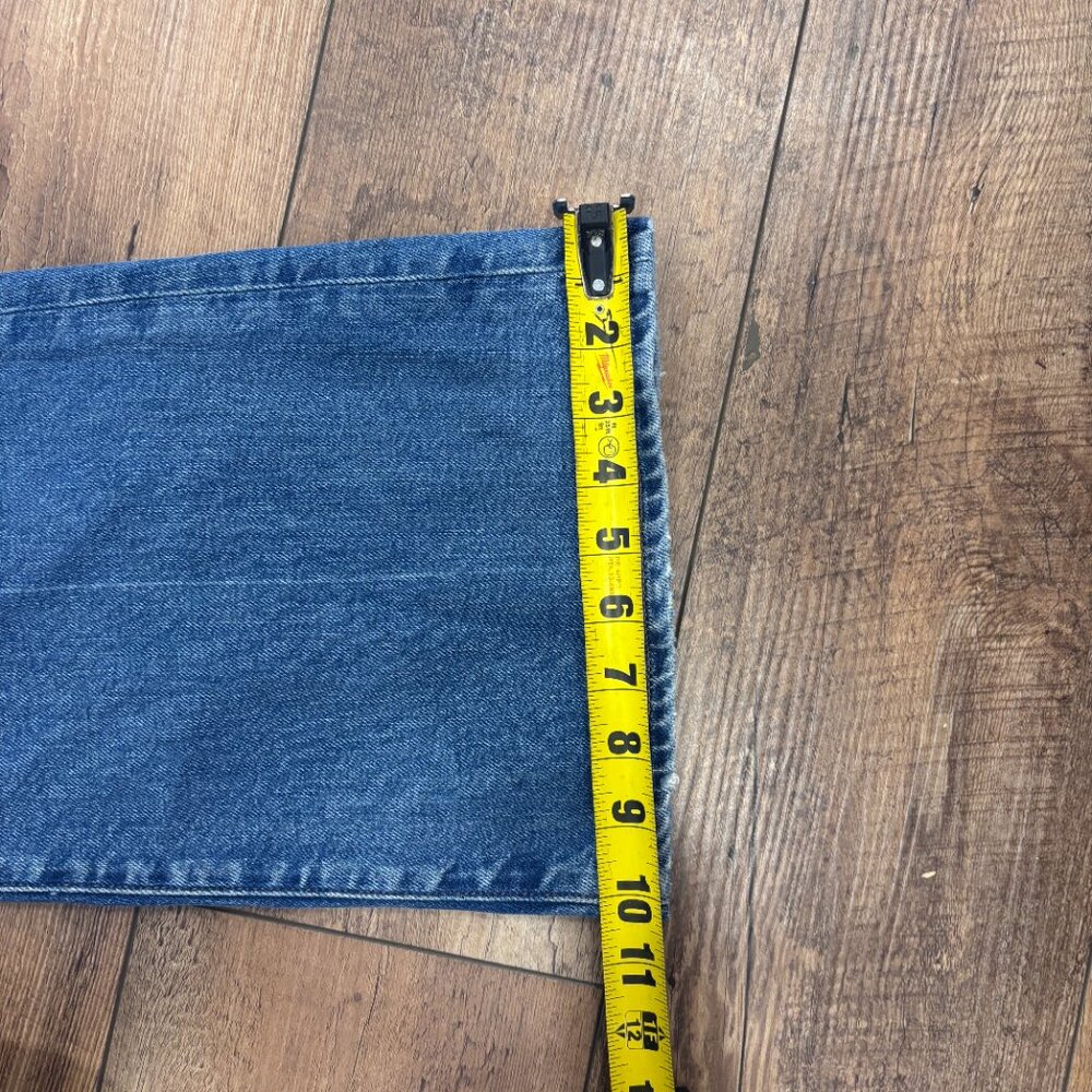 Madewell The Curvy Vintage Flare Jeans High Rise Medium Bouvier Wash Stretch 30 - Picture 12 of 12